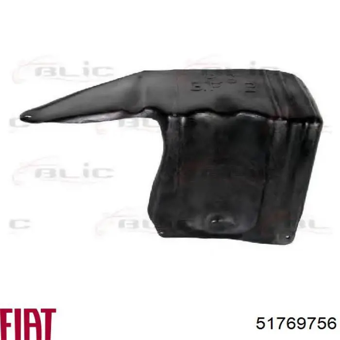 Купити 51769756 Fiat/Alfa/Lancia Захист двигуна, правий