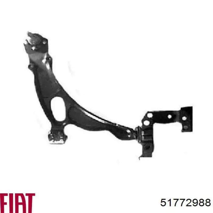 Купити 51772988 Fiat/Alfa/Lancia Важіль передньої підвіски нижній, правий