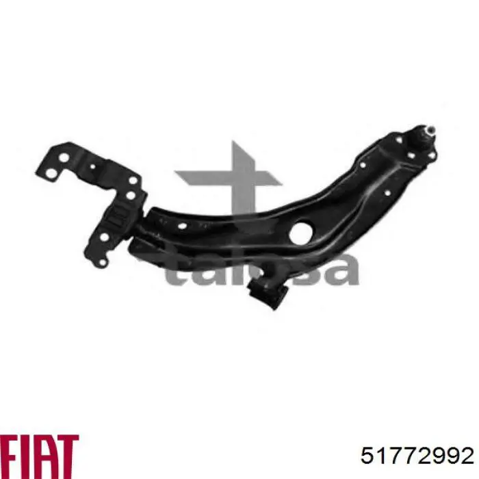 Важіль передній лівий Fiat/Alfa/Lancia 51772992 ціна, від 40.91 USD