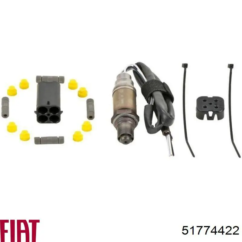 Лямбда датчик кисню Fiat/Alfa/Lancia 51774422 ціна, від 28.80 USD