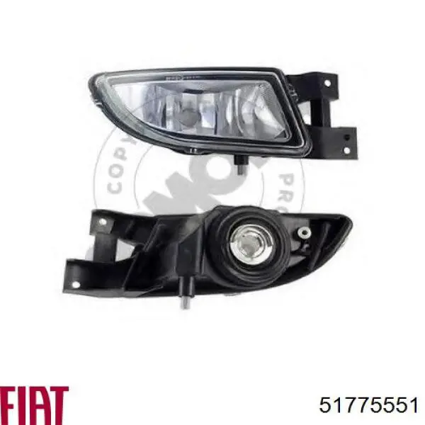 Фара протитуманна, права GP VD012 ціна, від 40.45 USD