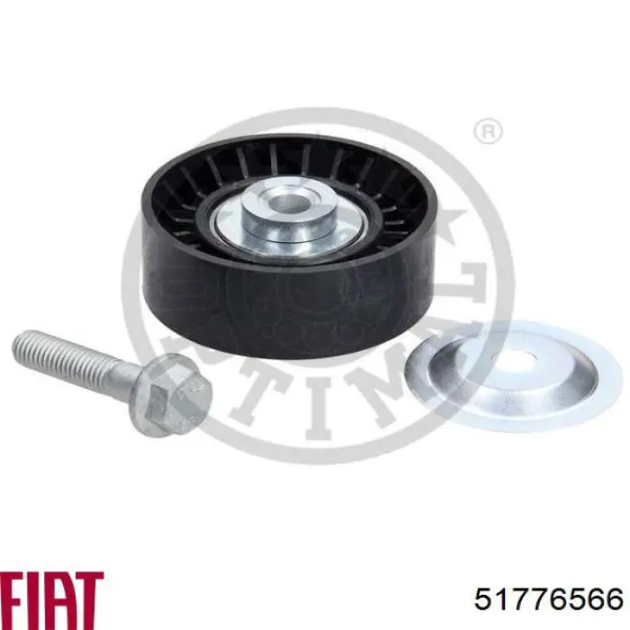 Ролик приводного ременя, паразитний Fiat/Alfa/Lancia 51776566 ціна, від 19.39 USD