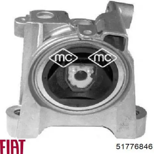 Купити 51776846 Fiat/Alfa/Lancia Подушка (опора) двигуна, права передня