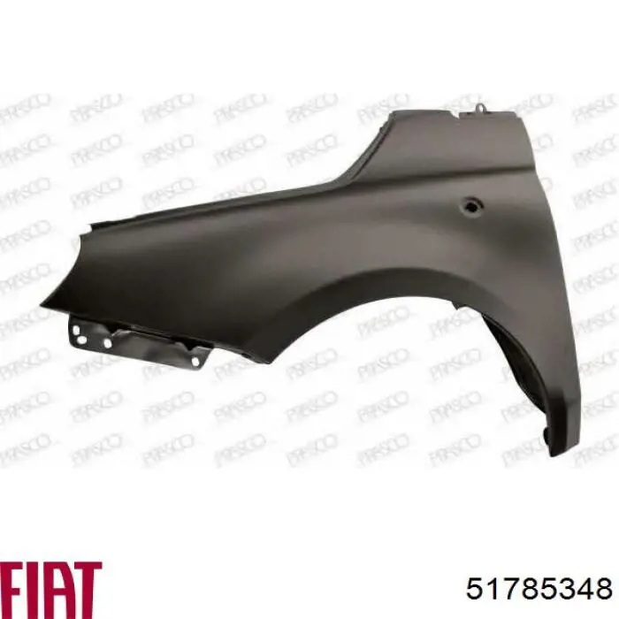 Крило переднє ліве 99C35AL Gordon