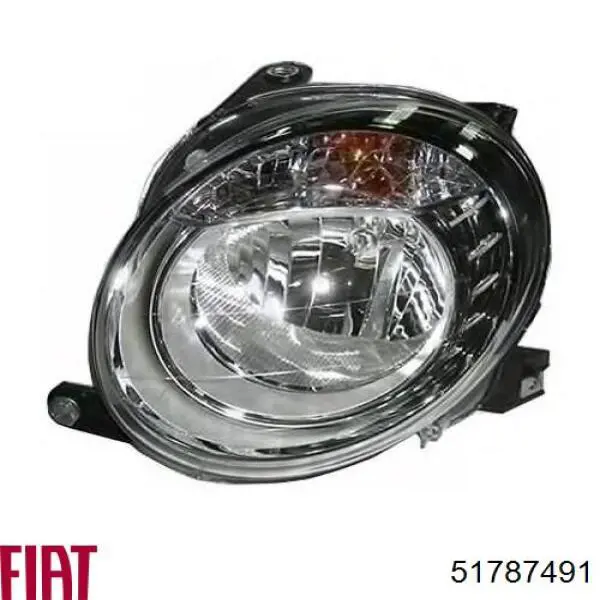 Фара правая Fiat/Alfa/Lancia 51787491 ціна, від 69.75 USD