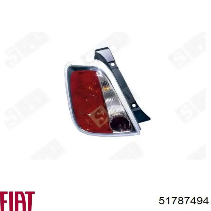 Купити 51787494 Fiat/Alfa/Lancia Лівий стоп