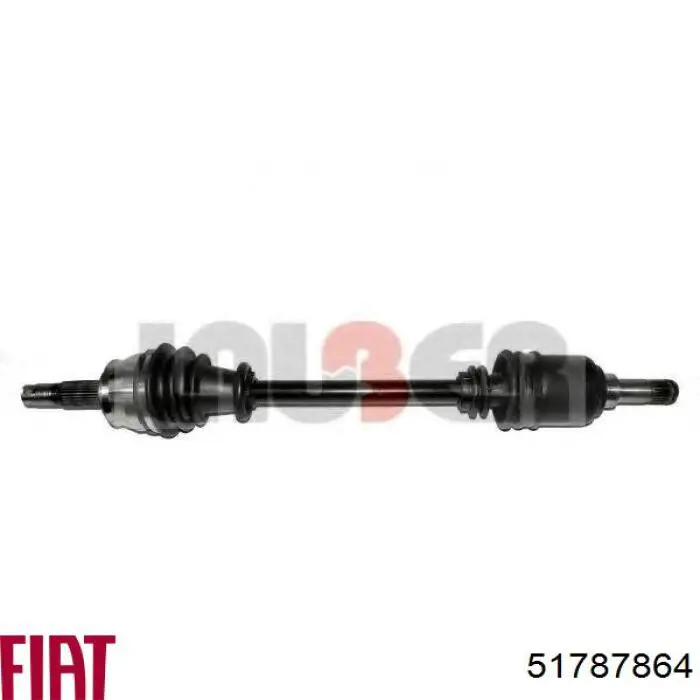 Купити 51787864 Fiat/Alfa/Lancia Ліва піввісь