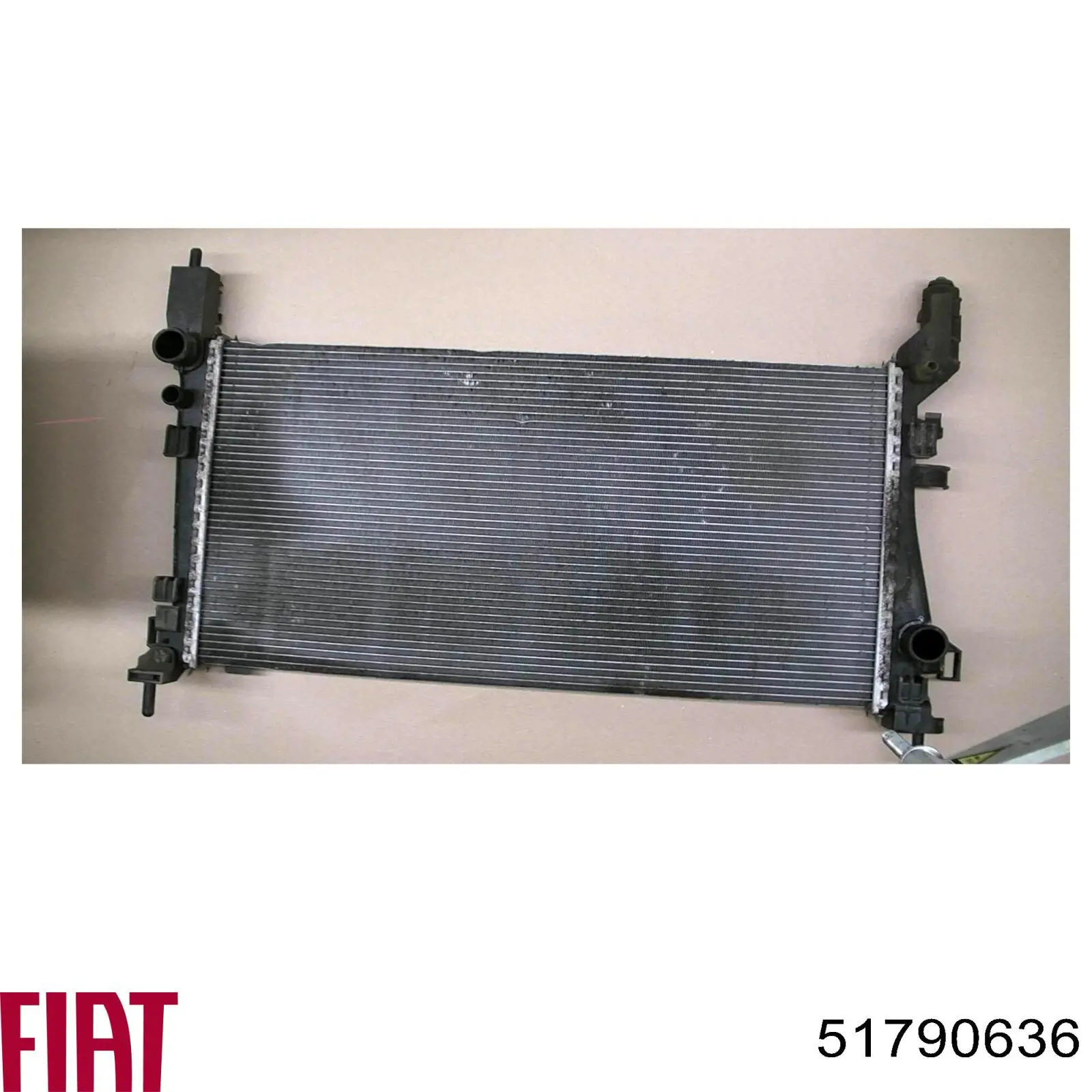 51790636 Fiat/Alfa/Lancia Радіатор охолодження двигуна