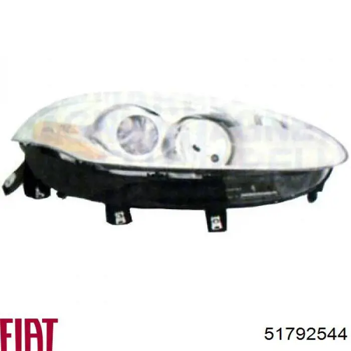 Фара правая Fiat/Alfa/Lancia 51792544 ціна, від 745.29 USD