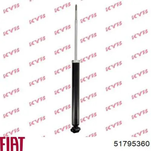 Амортизатор задній Fiat/Alfa/Lancia 51795360 ціна, від 42.84 USD