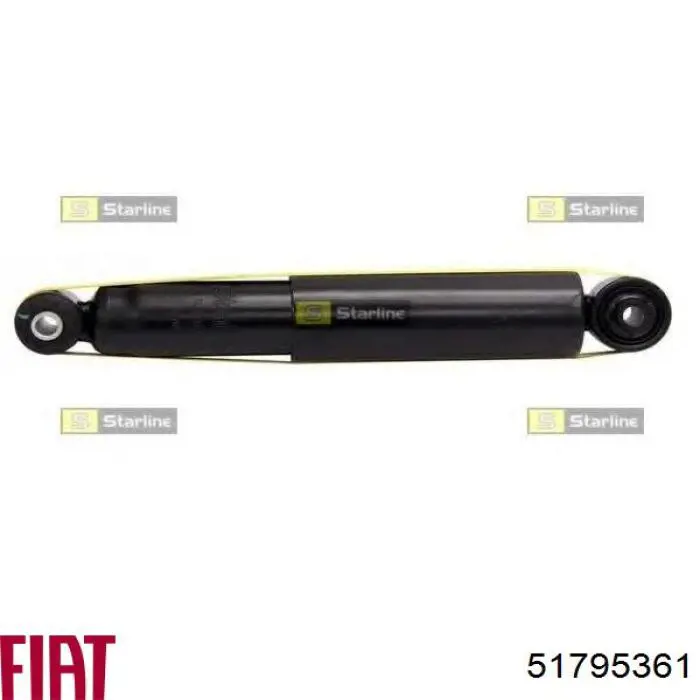 Купити 51795361 Fiat/Alfa/Lancia Стійка амортизатора задня
