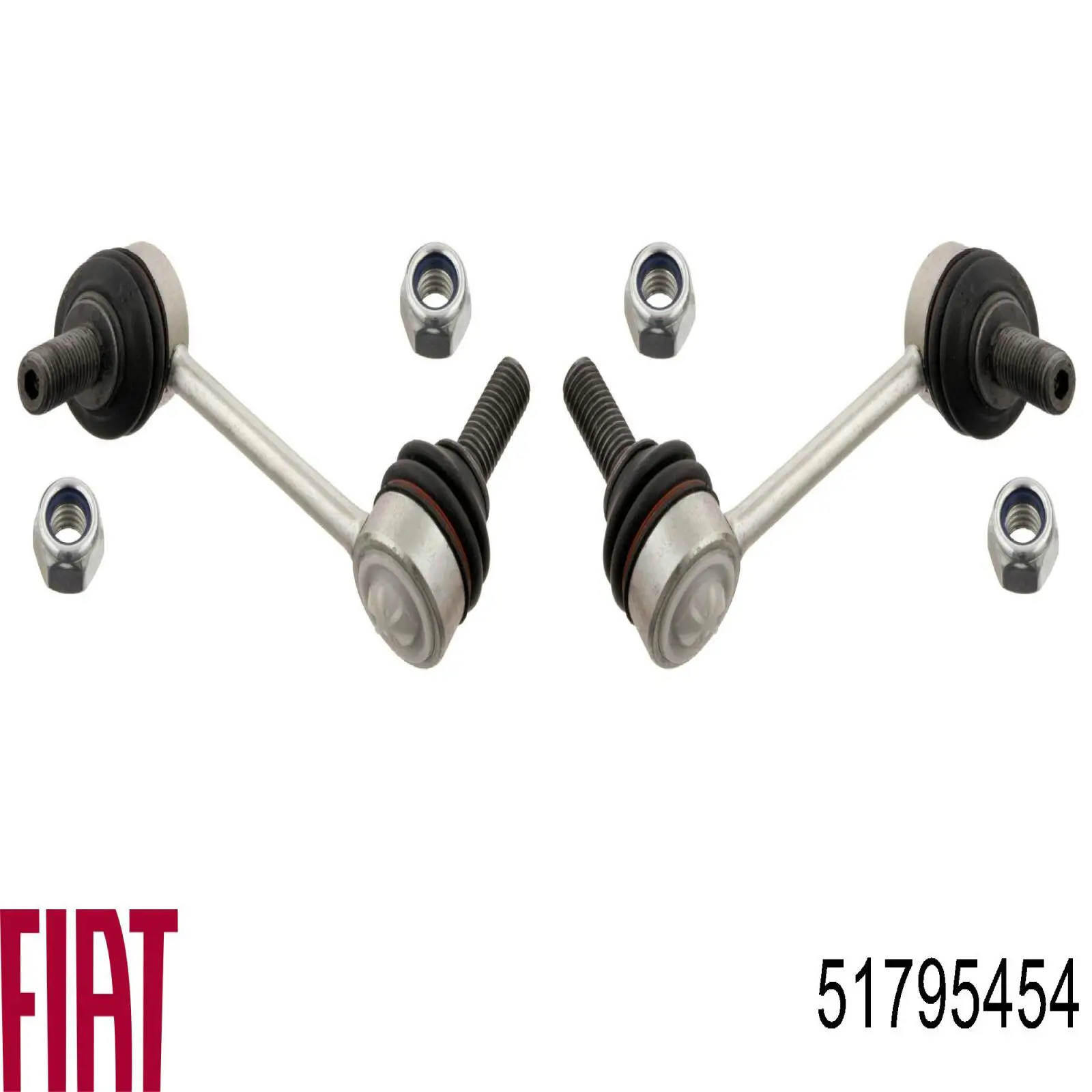 51795454 Fiat/Alfa/Lancia Стійка стабілізатора, переднього, ліва