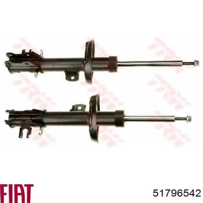 Амортизатор передньої підвіски, лівий Fiat/Alfa/Lancia 51796542 ціна, від 44.93 USD