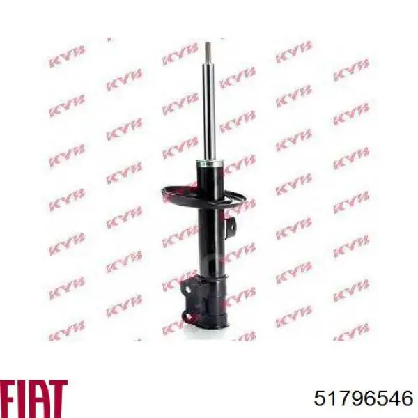 Амортизатор передній, правий Fiat/Alfa/Lancia 51796546 ціна, від 43.33 USD