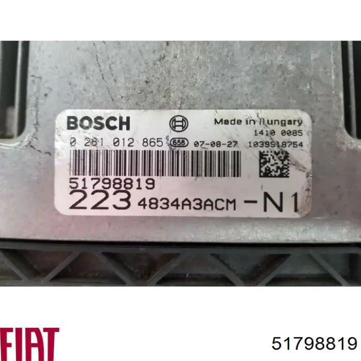  Fiat/Alfa/Lancia 51798819 ціна, від 38.37 USD