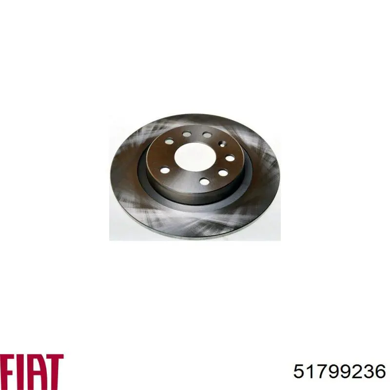 Задні дискові гальма Fiat/Alfa/Lancia 51799236 ціна, від 29.88 USD