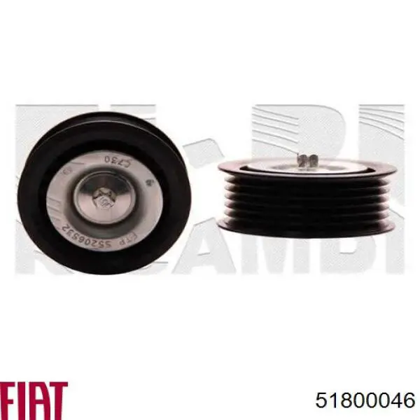 51800046 Fiat/Alfa/Lancia Ролик приводного ременя, паразитний