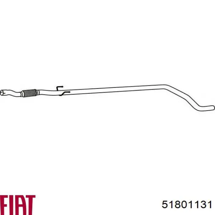 Глушник Fiat/Alfa/Lancia 51801131 ціна, від 65.18 USD