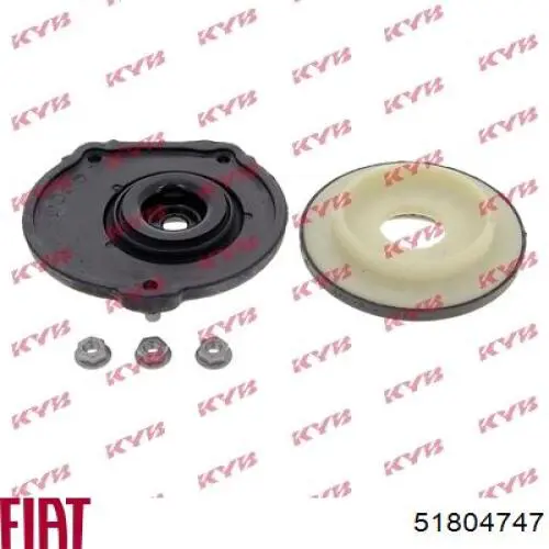 Купити 51804747 Fiat/Alfa/Lancia Опора амортизатора переднього лівого