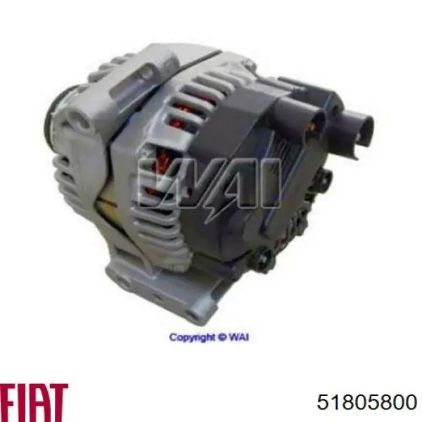 Генератор 51805800 Fiat/Alfa/Lancia