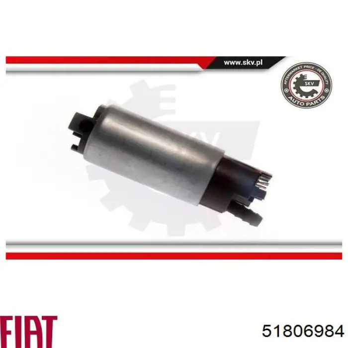 Паливний насос Fiat/Alfa/Lancia 51806984