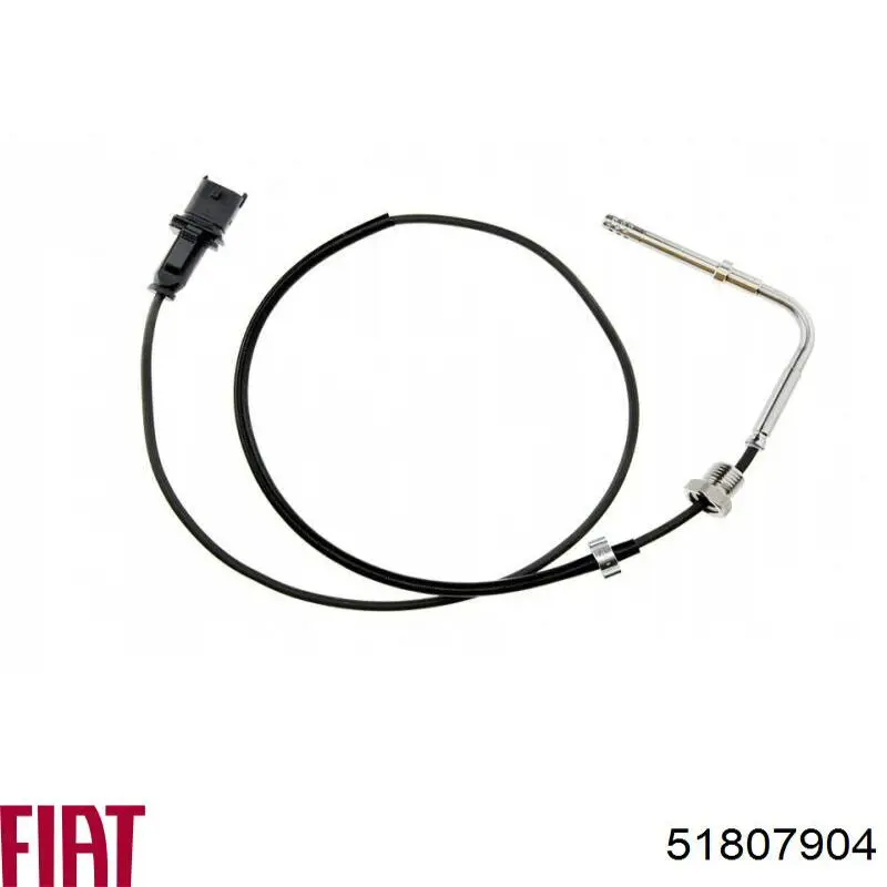 Купити 55203809 Fiat/Alfa/Lancia Датчик температури відпрацьованих газів (ВГ), після фільтра сажі