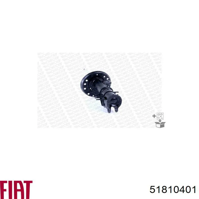 Амортизатор передній, правий Fiat/Alfa/Lancia 51810401 ціна, від 40.63 USD