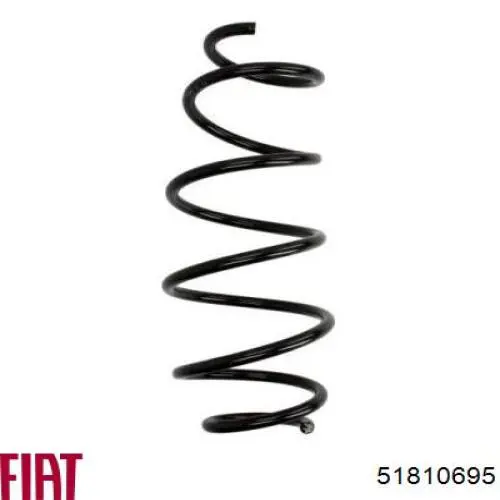 Пружина передня Fiat/Alfa/Lancia 51810695 ціна, від 35.45 USD