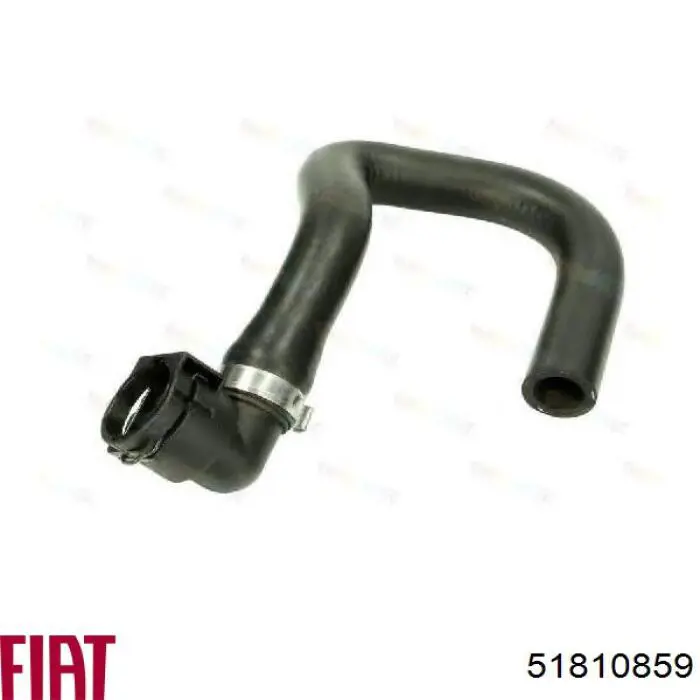 51810859 Fiat/Alfa/Lancia Шланг радіатора опалювача/пічки, обратка