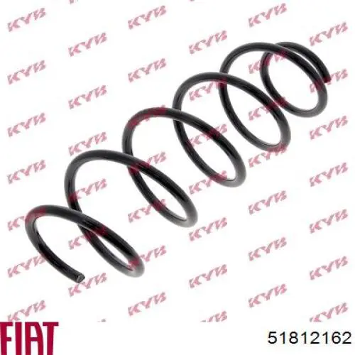 Купити 51812162 Fiat/Alfa/Lancia Гвинтова пружина підвіска
