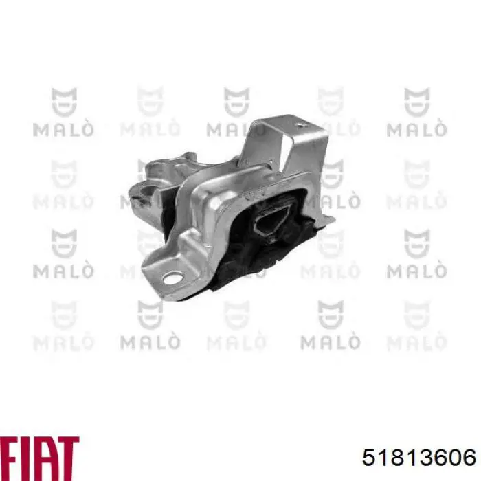 Подушка (опора) двигуна, ліва задня 51813606 Fiat/Alfa/Lancia
