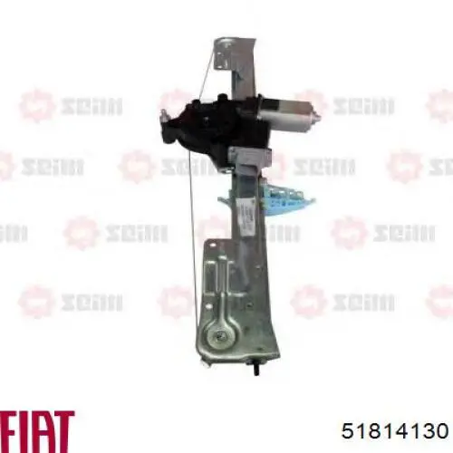 51814130 Fiat/Alfa/Lancia Склопідйомник задніх правих дверей