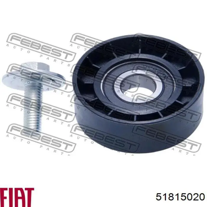 Ролик приводного ременя, паразитний Fiat/Alfa/Lancia 51815020 ціна, від 18.39 USD