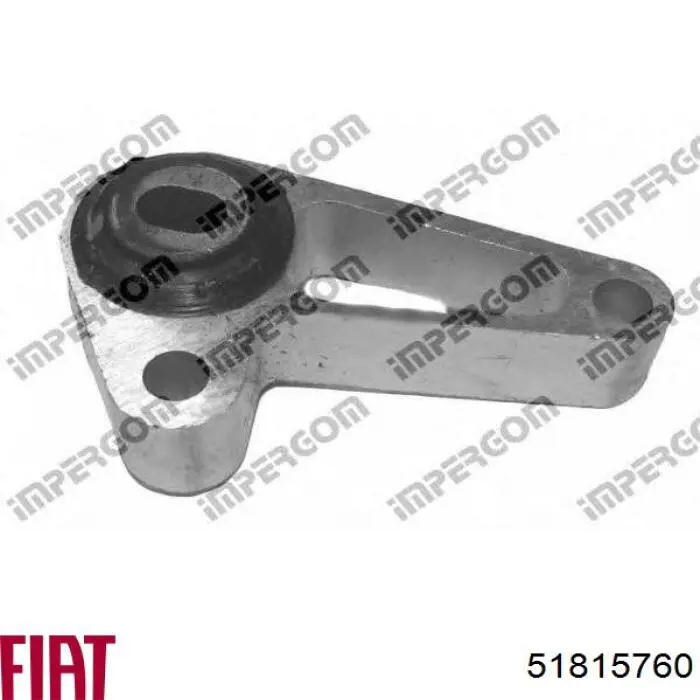 Кронштейн подушки (опори) двигуна, задньої 51815760 Fiat/Alfa/Lancia