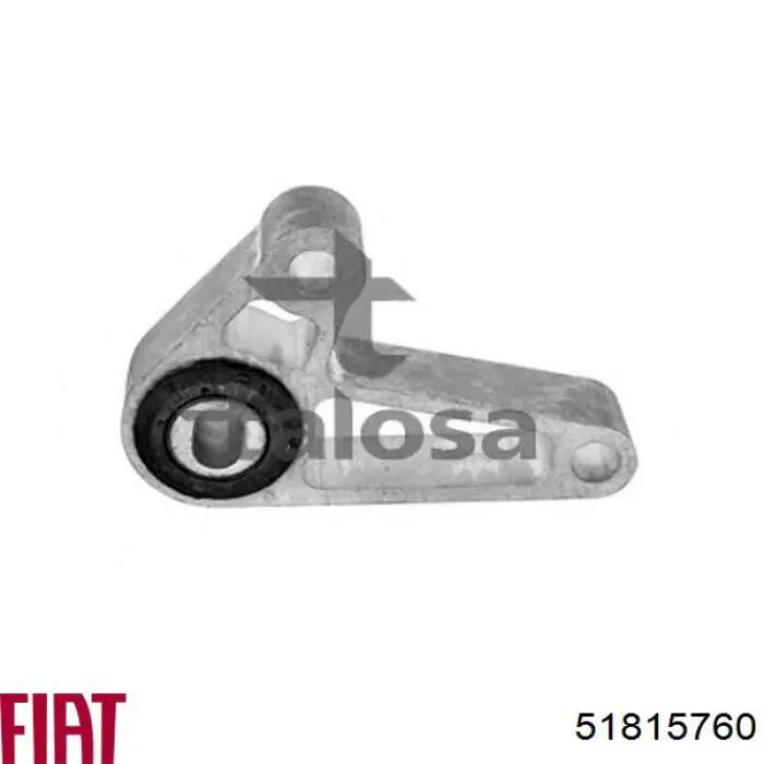 51815760 Fiat/Alfa/Lancia Кронштейн подушки (опори) двигуна, задньої