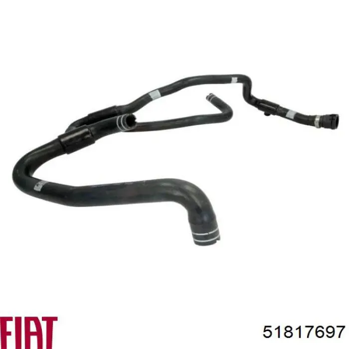 51817697 Fiat/Alfa/Lancia Патрубок системи охолодження