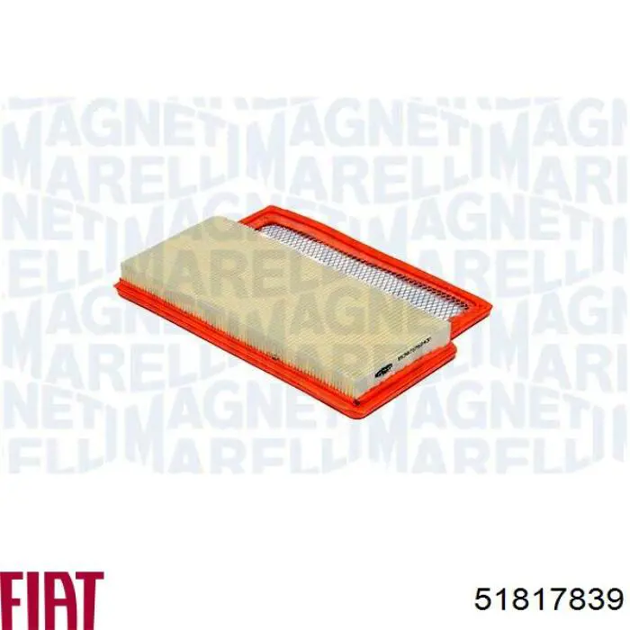 51817839 Fiat/Alfa/Lancia Повітряний фільтр двигуна