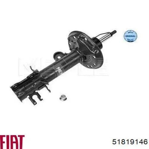 Амортизатор передній, правий 51819146 Fiat/Alfa/Lancia