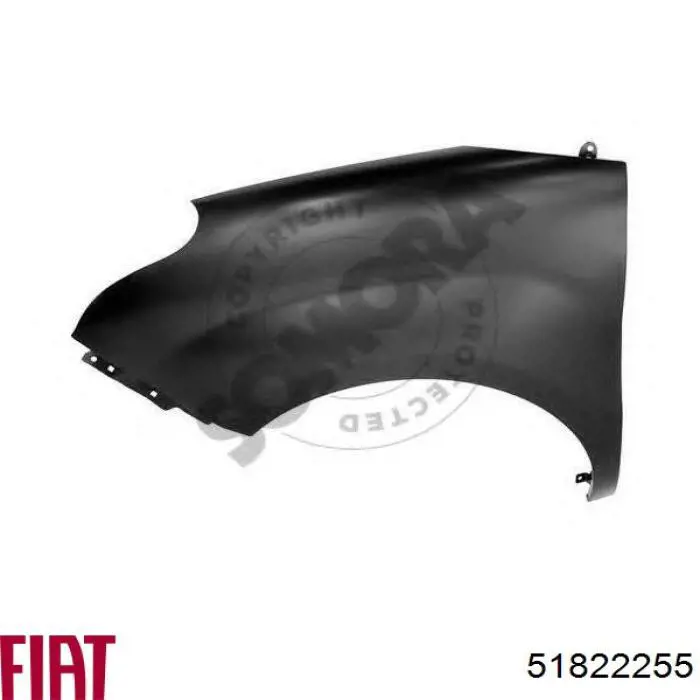 Ліве переднє крило AND 30821429 ціна, від 53.43 USD