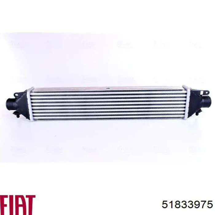 Купити 51833975 Fiat/Alfa/Lancia Радіатор интеркуллера