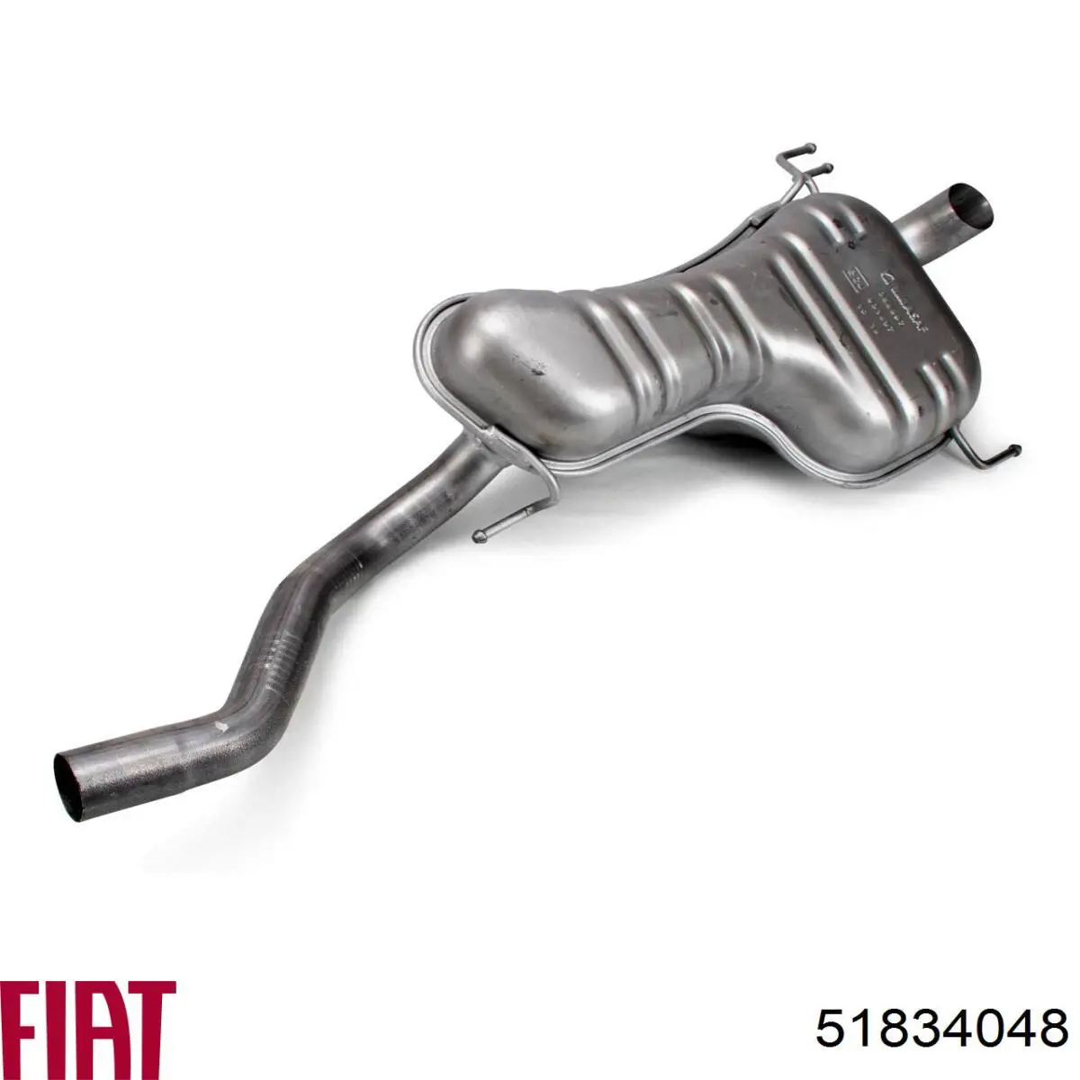 Вихлопна труба Fiat/Alfa/Lancia 51834048 ціна, від 56.15 USD