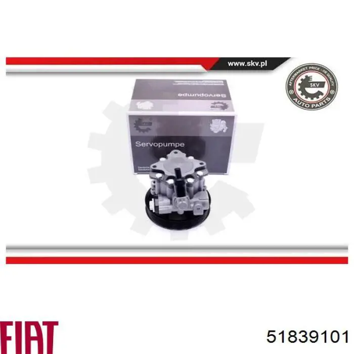 Насос ГПК Fiat/Alfa/Lancia 51839101 ціна, від 79.46 USD