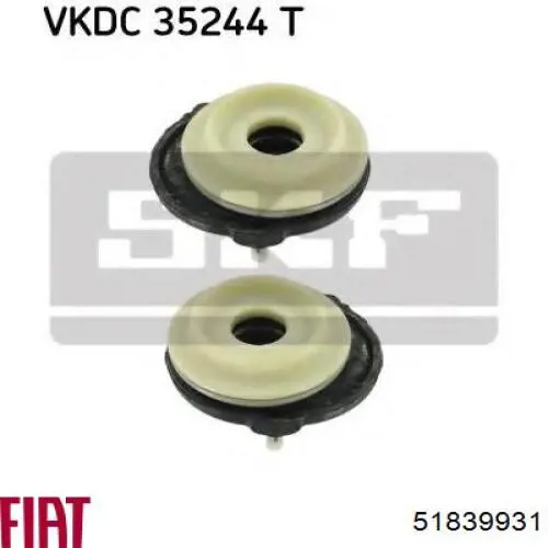 Опора амортизатора переднього правого 51839931 Fiat/Alfa/Lancia