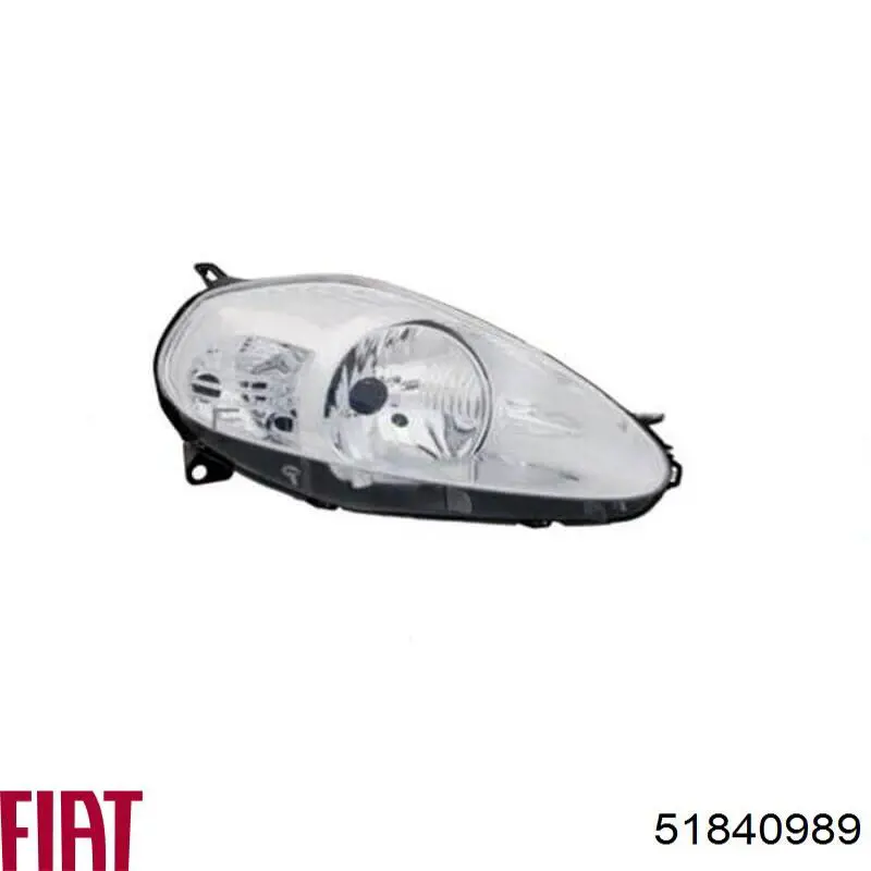 51840989 Fiat/Alfa/Lancia Основна фара - вставка