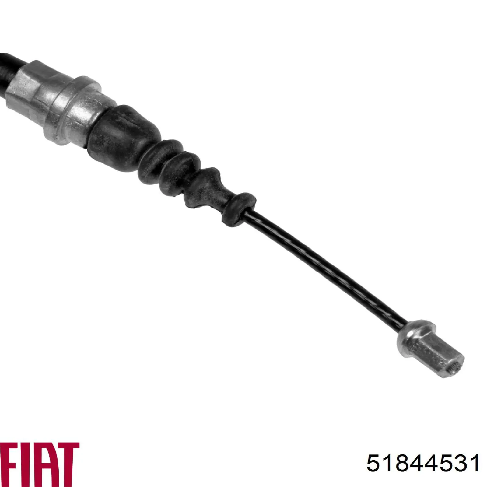 Трос стоянкового гальма задній лівий Fiat/Alfa/Lancia 51844531 ціна, від 14.89 USD