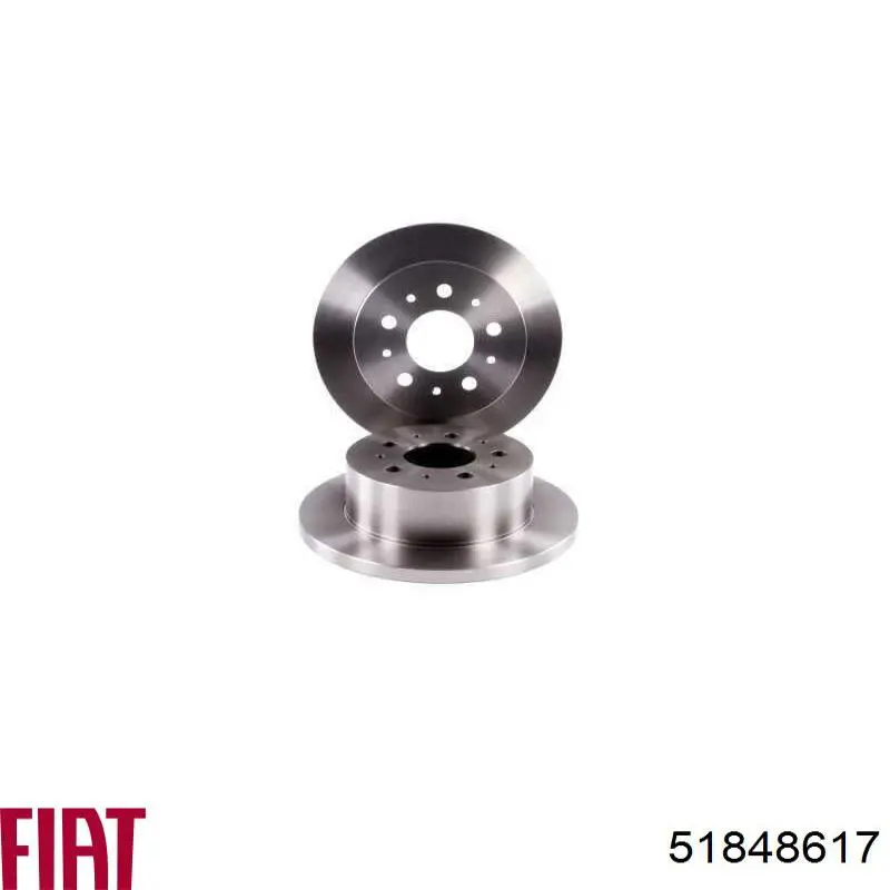 Купити 51848617 Fiat/Alfa/Lancia Диск заднього гальма