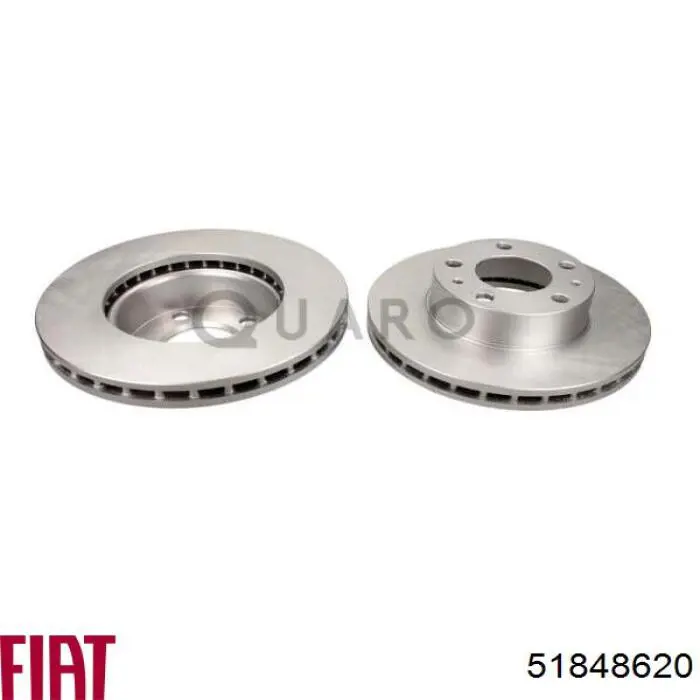 Купити 51848620 Fiat/Alfa/Lancia Ротор гальмівний