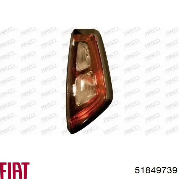 Задні ліхтарі Fiat/Alfa/Lancia 51849739 ціна, від 85.38 USD