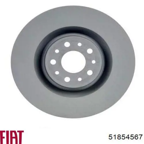 51854567 Fiat/Alfa/Lancia Гальмо дискове переднє