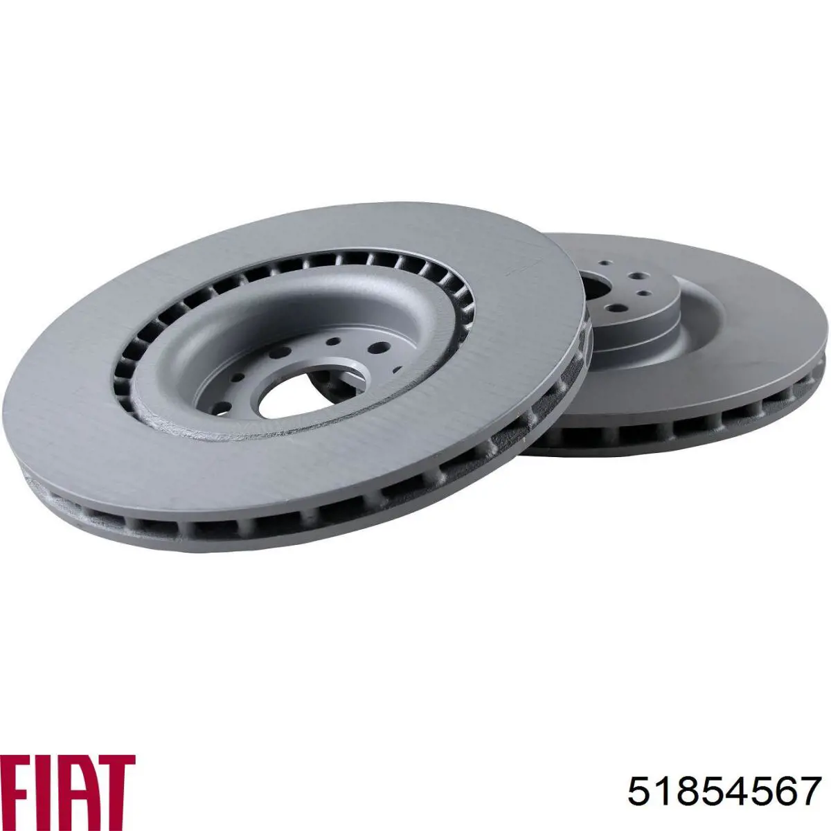 Диск гальмівний передній Fiat/Alfa/Lancia 51854567